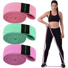 fabric loop resistance band for home workout