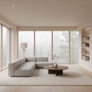 calm, uncluttered indoor space - Relaxation and Clarity
