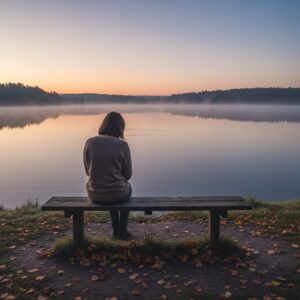 quiet reflective moment