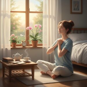 calm morning routine without phone